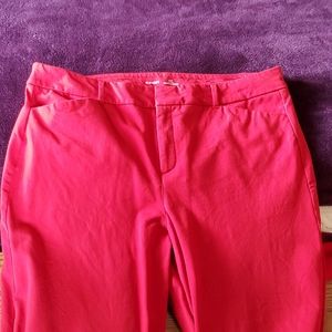Old Navy Red Pixie Pants